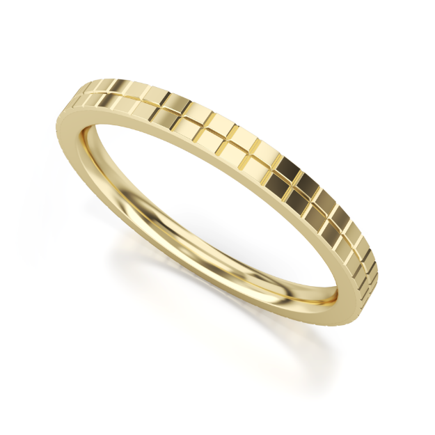 Bild von Memoire-Ring „Trauzeugin“_513 Gelbgold