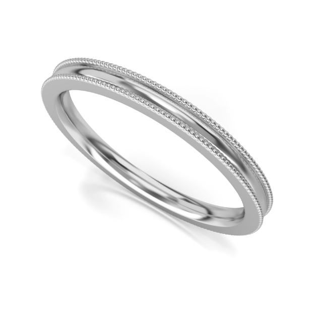 Bild von Memoire-Ring „Patentante“_512 Weißgold