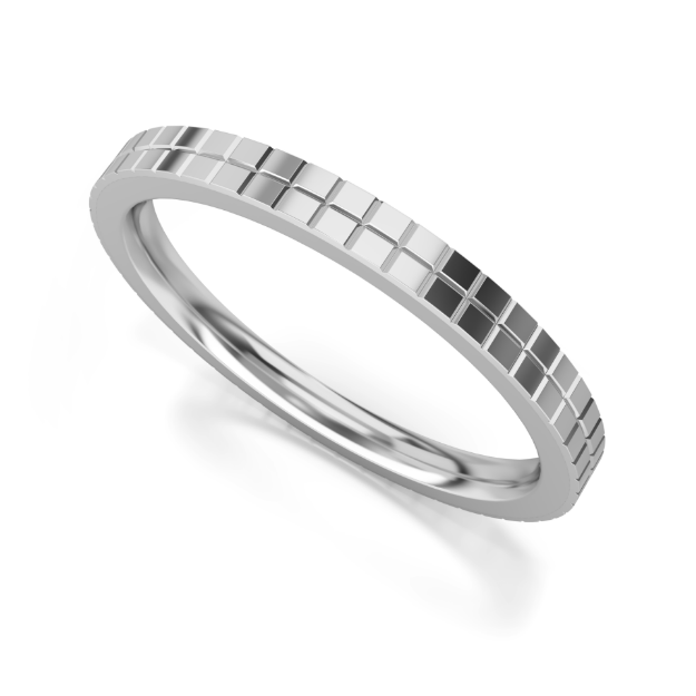 Bild von Memoire-Ring „Trauzeugin“_513 Weißgold