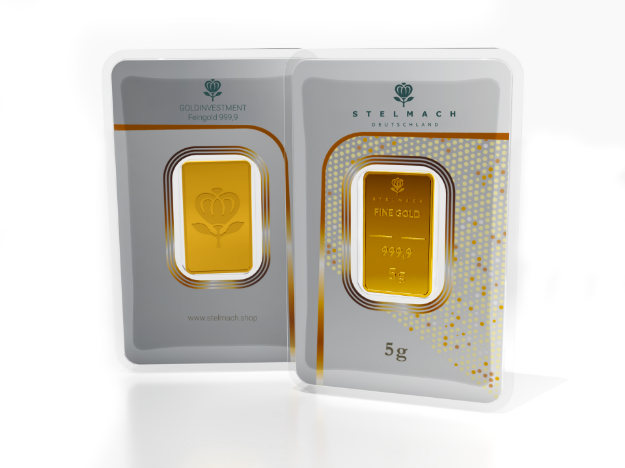 Bild von Goldbarren 5g –  999,9 Gold