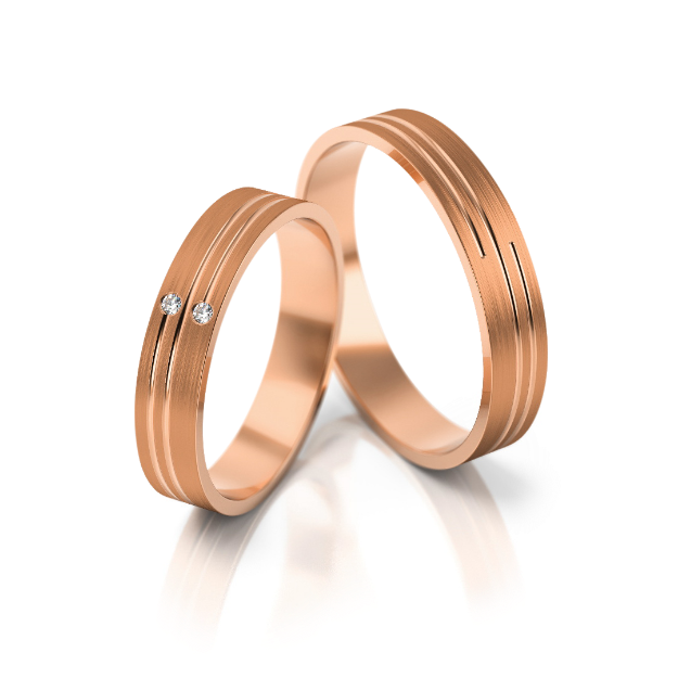 Bild von Trauringe "Minimalistisch" - 208 R