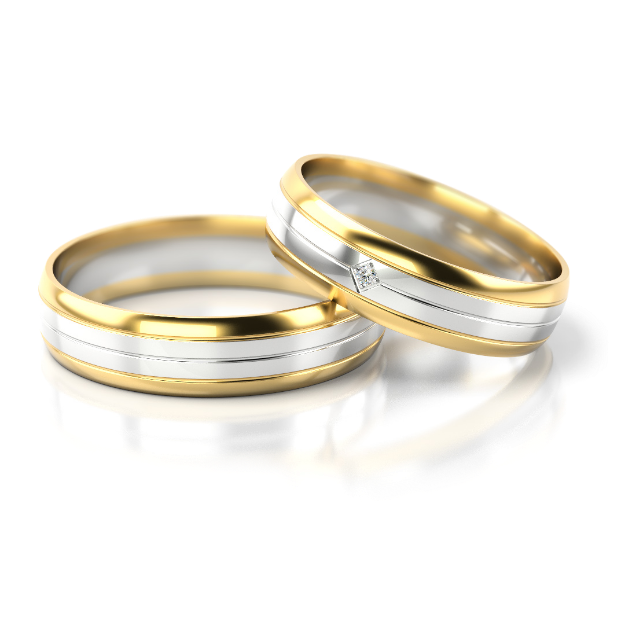 Bild von Trauringe "Klassisch" - 240 GW