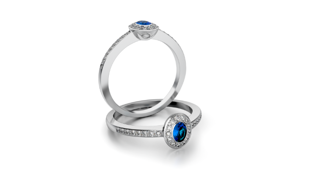 Bild von Verlobungsring - ST12 W