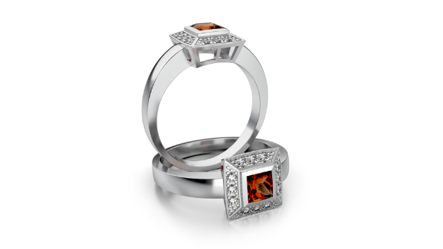 Bild von Verlobungsring - ST17 W