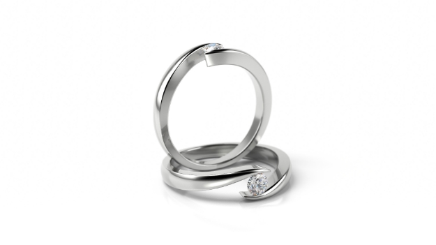 Bild von Verlobungsring - ST13 W